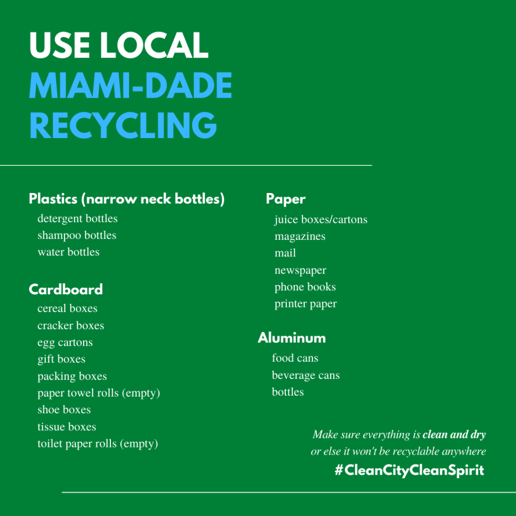 recycling guide miami